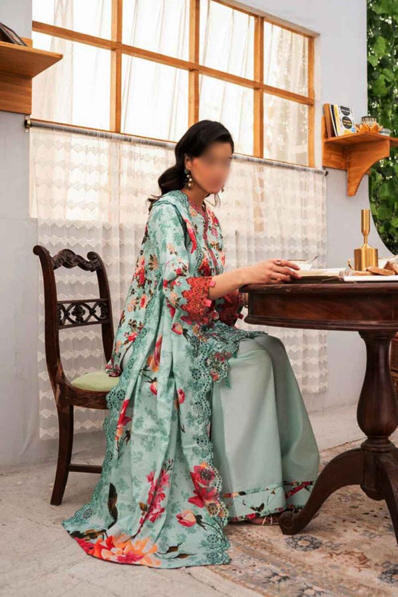 Firdous Printed Lawn 3 Piece