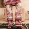 Printed cambric trousers of Firdous Printed Lawn 3 Piece Suit, comfortable and stylish for summer wear