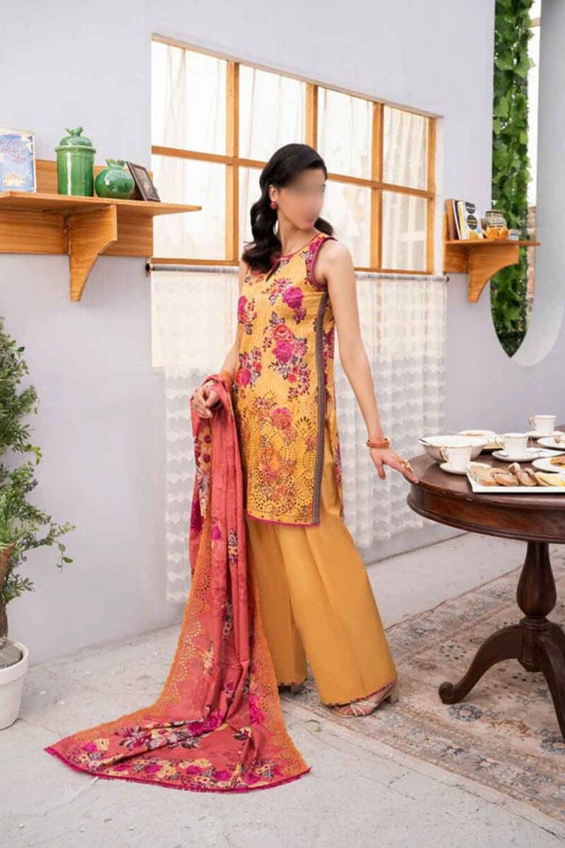 Firdous Embrioded Printed 3 piece Lawn