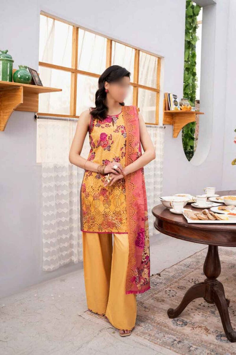 Firdous Embrioded Printed 3 piece Lawn