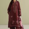 3 Peice Supima Lawn - Maroon