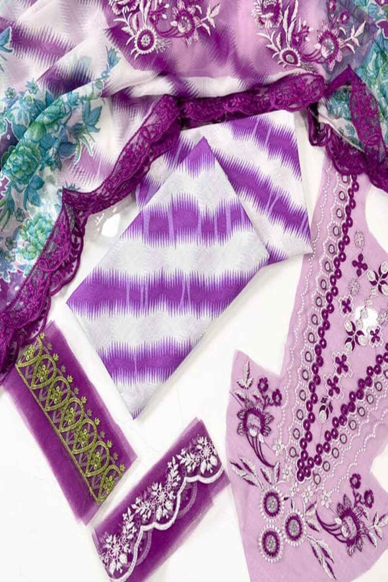 Charizma Emb Luxury Lawn 3PC