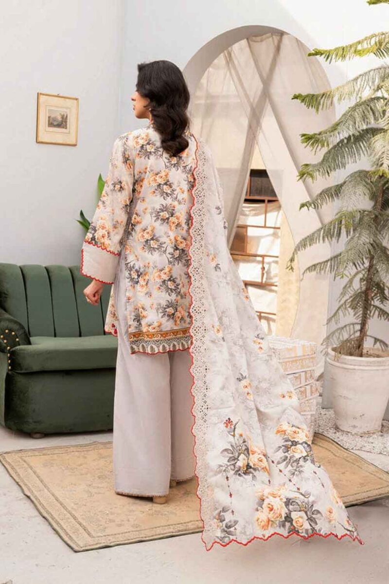 Firdous - Embroidered - Printed - Lawn 3 Piece