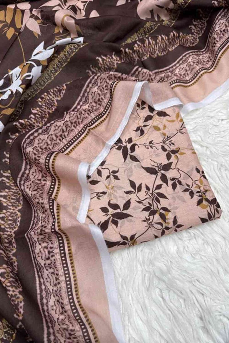 3 Piece Lawn Unstitched Suit