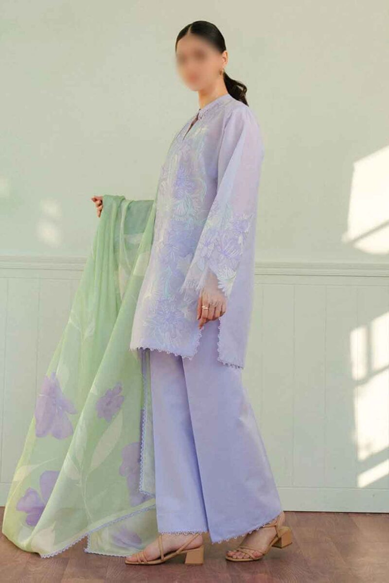 Ricamo 3 Piece Lawn Suit - Bloom