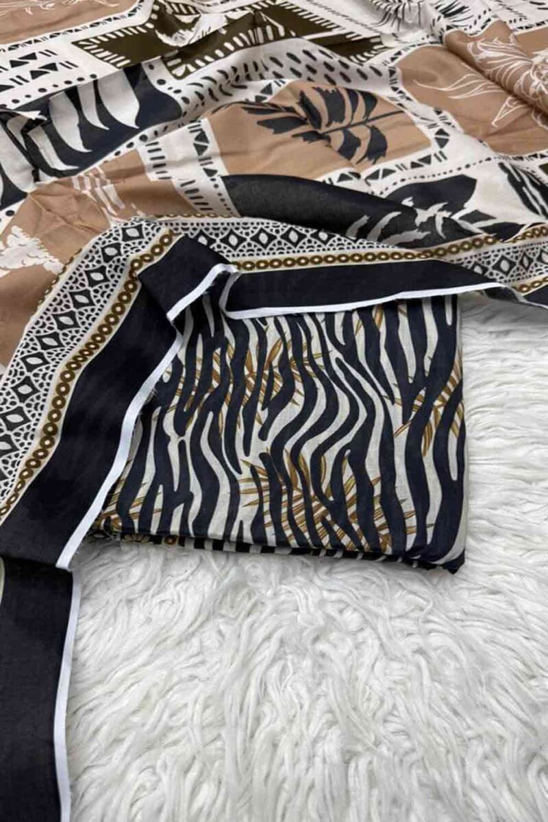 3 Piece Lawn Unstitched Suit