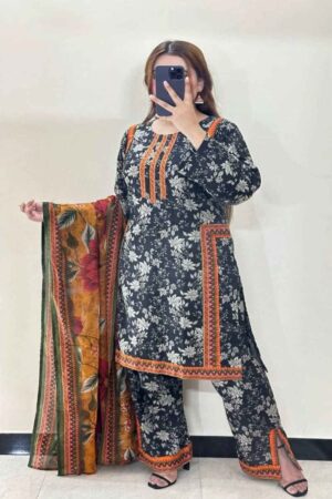 3 Piece Supima Lawn Suit