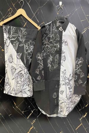 Swiss Lawn Printed Stitch 2PC Dress – Soft, Breathable Summer Lawn Suit by Clothline