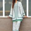 Front View – Swiss Lawn Printed Stitch 2PC Dress | Exclusive Summer Collection 2025 Swiss Lawn Printed 2PC Dress Front View – Stylish & Breathable Lawn Suit by Clothline