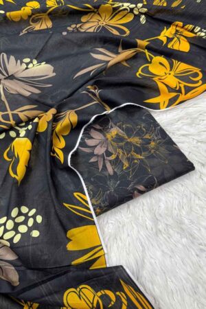 v2 3 Piece Lawn Unstitched Suit