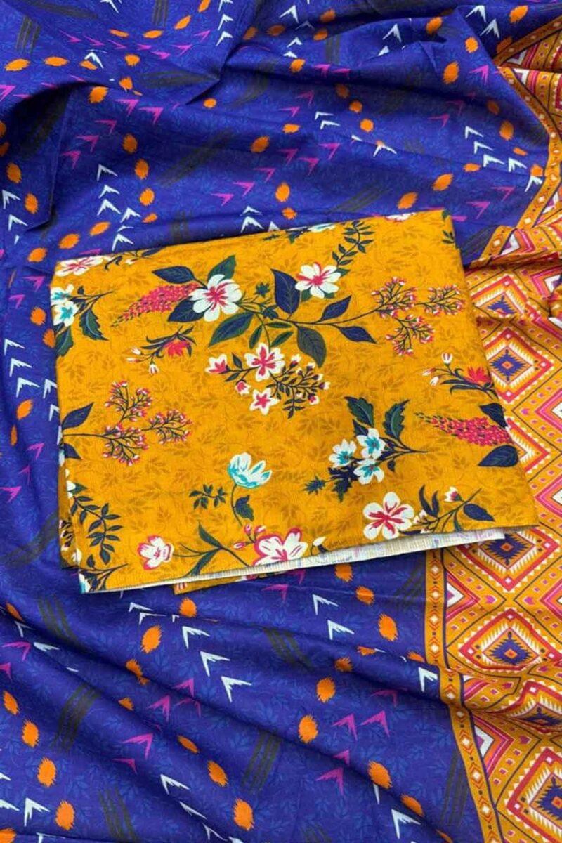 3Piece Lawn Allover Bana Dora